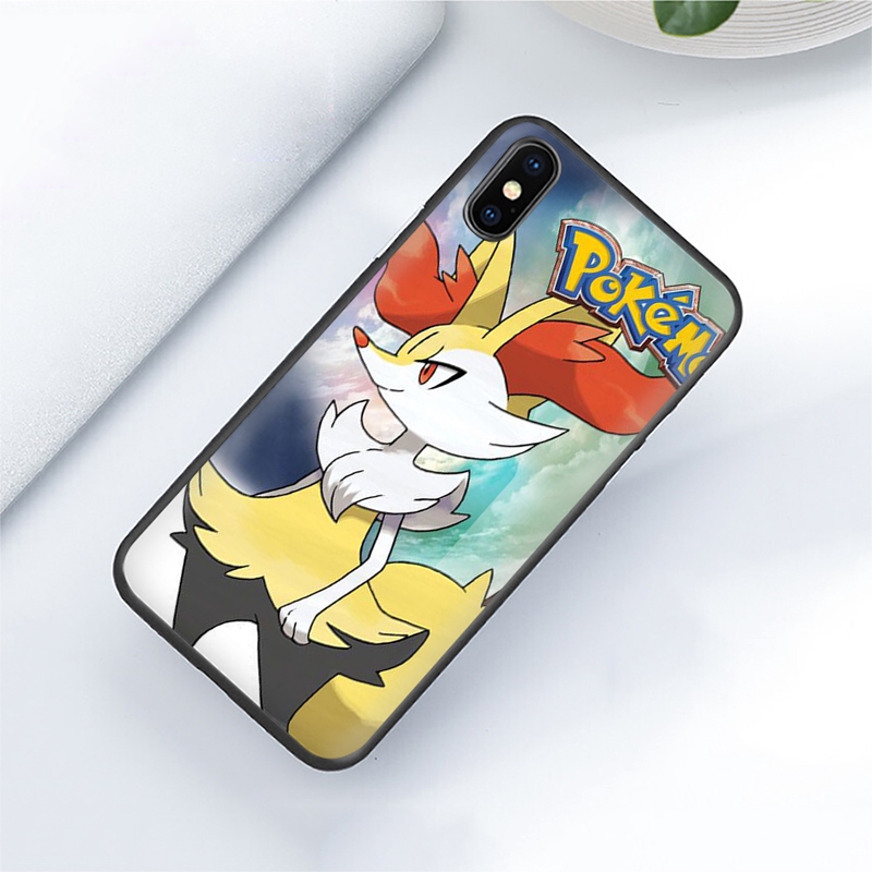 Ốp Điện Thoại Hình Pokemon Xy & Z Cho Iphone 11 Pro Xs Max Xr X 8 7 6s 6 Plus 5s 5 Se 2020