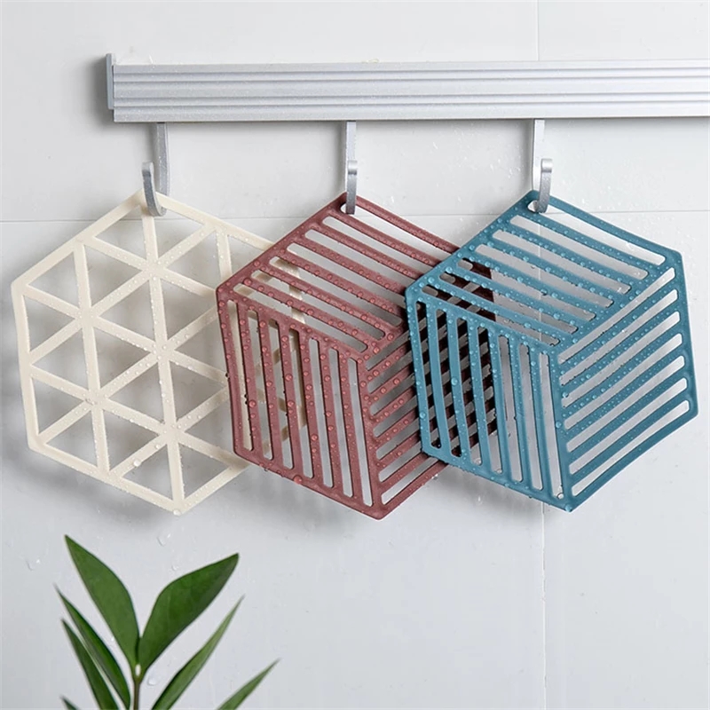 Đế Lót Ly Silicon Hình Lục Giác