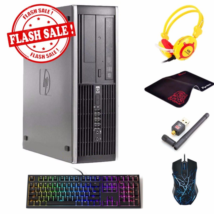 Máy tính Doanh Nghiệp HP 8300 Elite SFF (Core I7 3770, Ram 16GB, SSD 480GB, HDD 4TB) + Quà Tặng - Hàng Nhập Khẩu | BigBuy360 - bigbuy360.vn