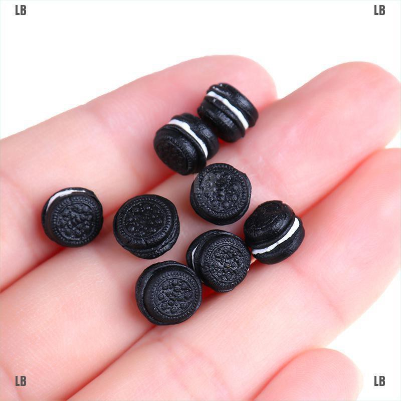 LBღDollhouse Miniature orea Cookies Kitchen Decoration For Kids Pretend Play Toys