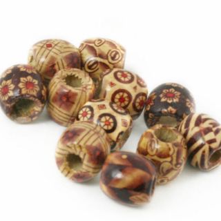 Nút gỗ hoa văn làm trang trí