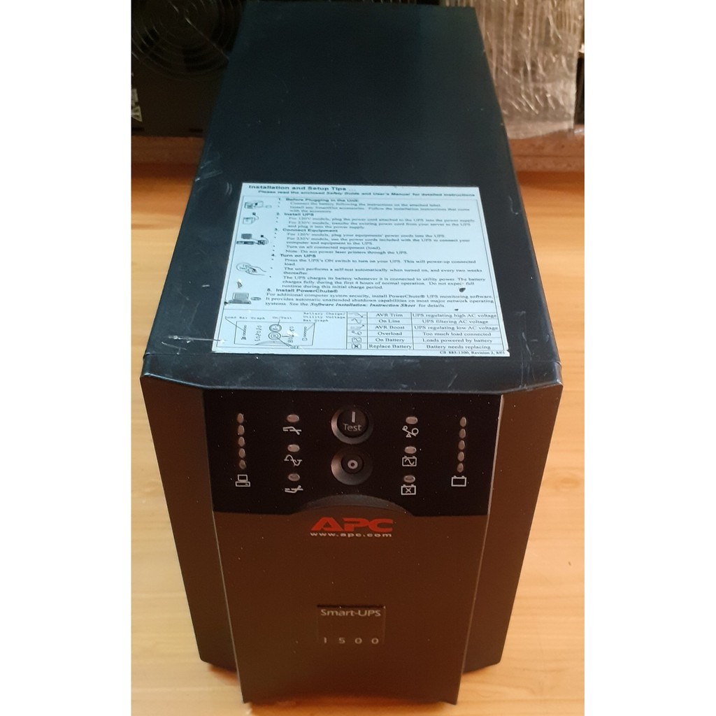 SUA1500I - Bộ lưu điện APC Smart UPS 1500VA/980W (Like New - BH: 6 tháng)