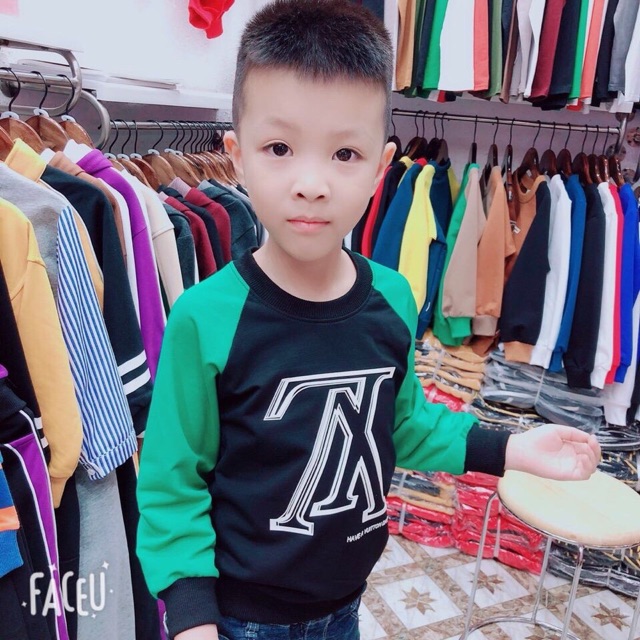 Áo Thu Đông cho bé hàng Quảng Châu 5-8 tuổi