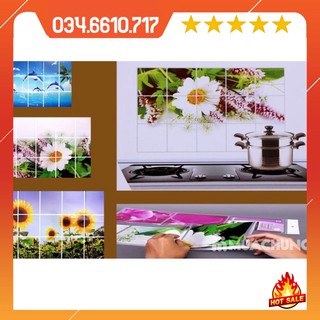 Giấy dán tường nhà bếp cách nhiệt cỡ lớn 60x90cm