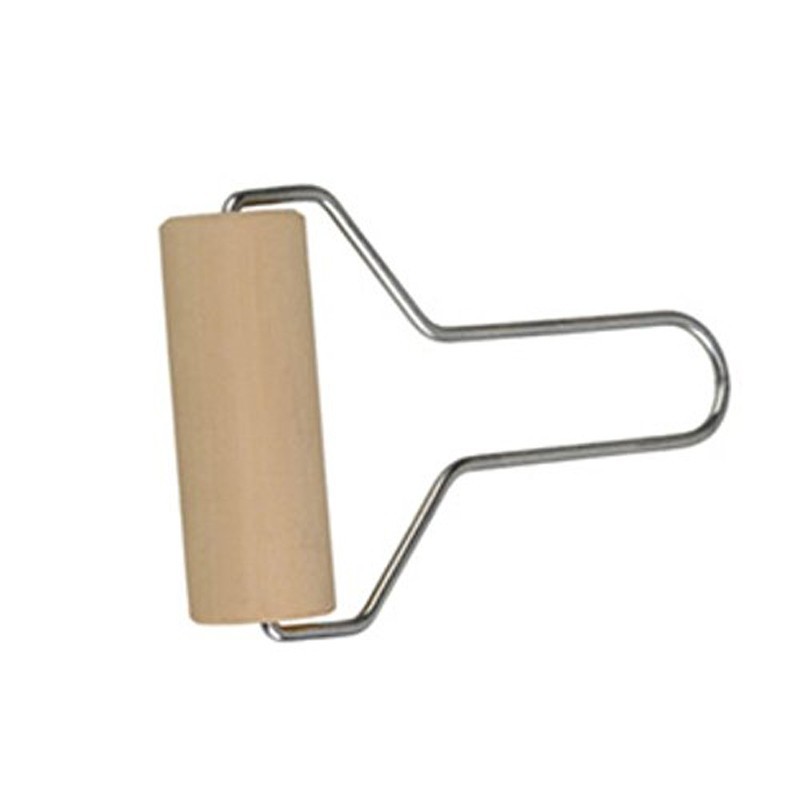 Cây lăn tạo hình đất sét bằng gỗ