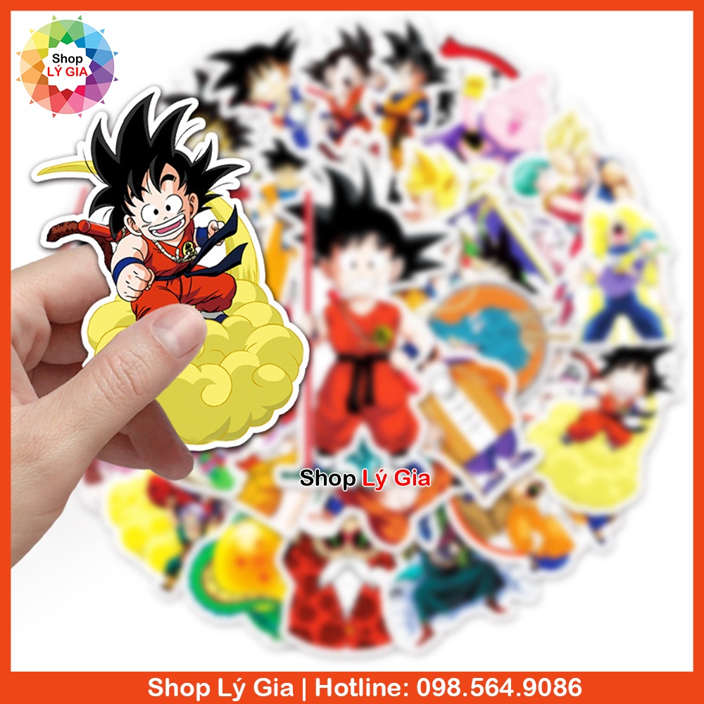 Set 50 Sticker dán trang trí cho iPad, iPhone, Macbook, Vali, Nón bảo hiểm, Ván trượt