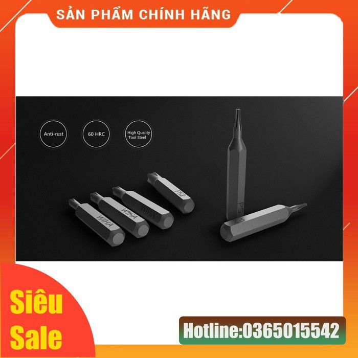 [Chính Hãng] Bộ Tua Vít Bỏ Túi Đa Năng Xiaomi Mijia Wiha - Bộ 24 Đầu Vít Tiện Lợi - Có Hút Nam Châm Chắc Chắn