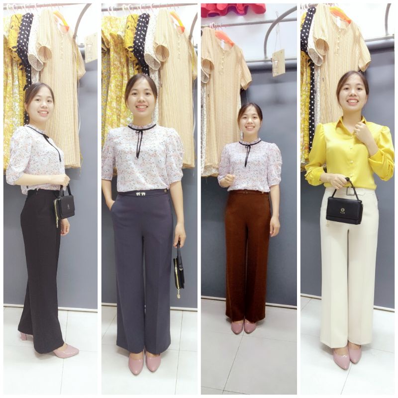 Quần tây xuông đứng Latxa's CAO HÀ,cạp cao vừa chất vải cao cấp không nhăn,mặc rất tôn dáng kéo dài chân,che khuyết điêm | BigBuy360 - bigbuy360.vn