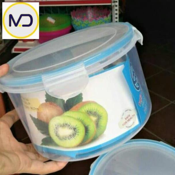 [Kho sỉ]  Bộ 3 Hộp Đựng Đồ Ăn Hình Tròn – hộp chia thực phẩm Việt Nhật 6536