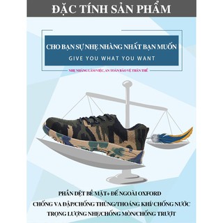 Giày bảo hộ đế bọc thép