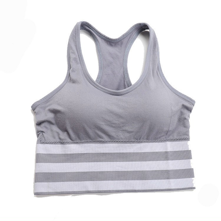 ÁO BRA THỂ THAO  -Tập gym, yoga, aerobic kẻ ngang thời trang ms1314