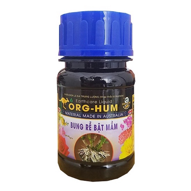 Phân bón lá ORG - HUM - Bung rễ bật mầm - 100ml