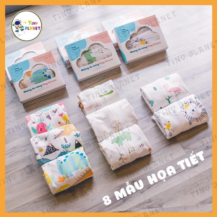 [MẪU MỚI 2021] Nhộng chũn Tiny Cocoon 2 giai đoạn (mở tay, kèm tay dài thay thế)