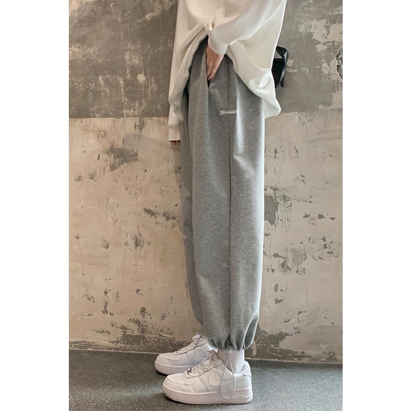 NRVP Quần Thể Thao Ống Rộng Phong Cách Thời Trang Hàn Quốc Dành Cho Nam Và Nữ