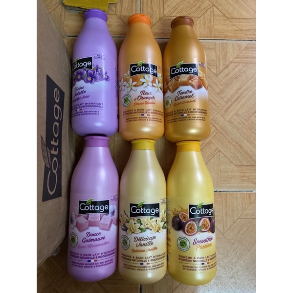 Sữa tắm cottage Pháp (mẫu mới)