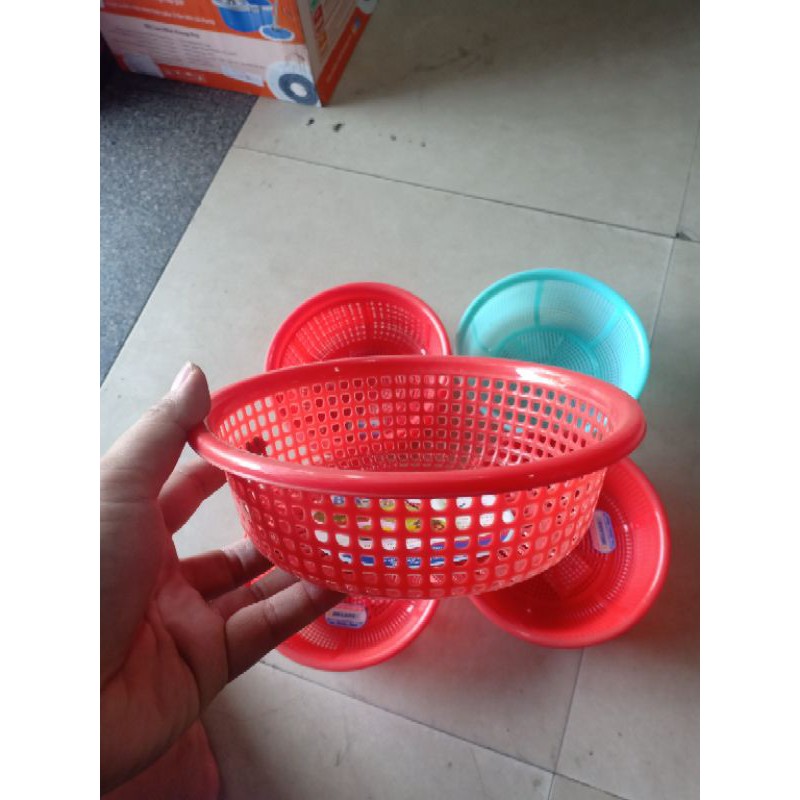 Rổ tròn 2 tất nhựa Duy Tân