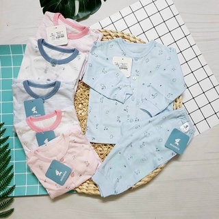 Quần áo miomio sơ sinh mỏng sz 0-18m