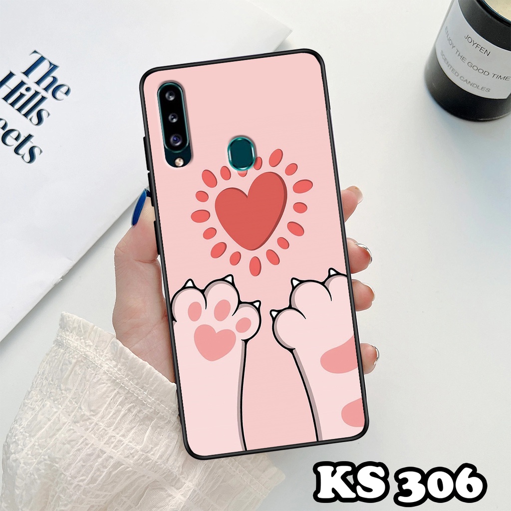Ốp lưng Samsung A20 - A20s - A30 - A30s - Ốp Samsung in hình LoveCat - Chất liệu TPU siêu bền