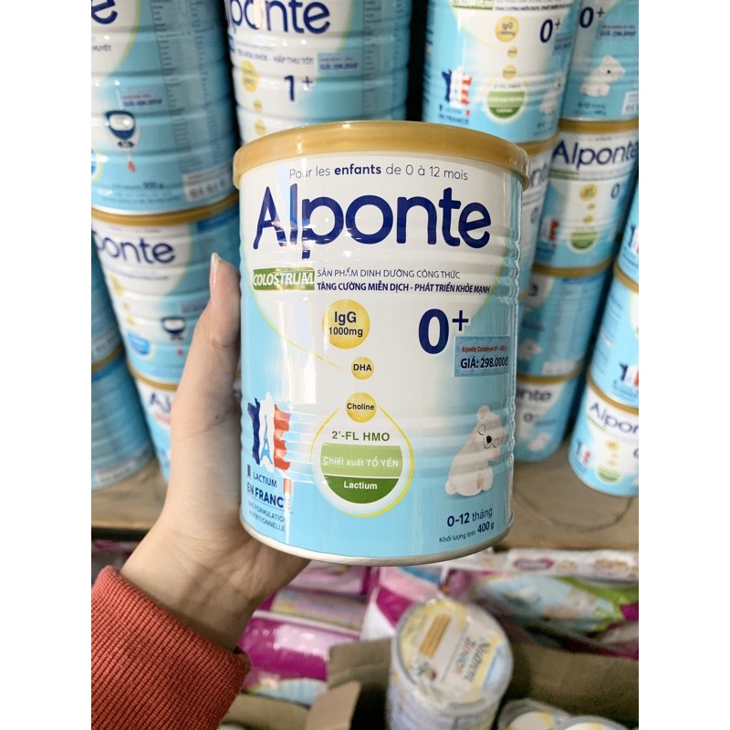 Tặng đồ chơi - sữa bột Alponte colostrum số 0+ 400g