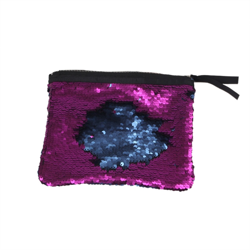 Ví Đựng Thẻ Đính Kim Sa Lấp Lánh Thời Trang Cho Nữ