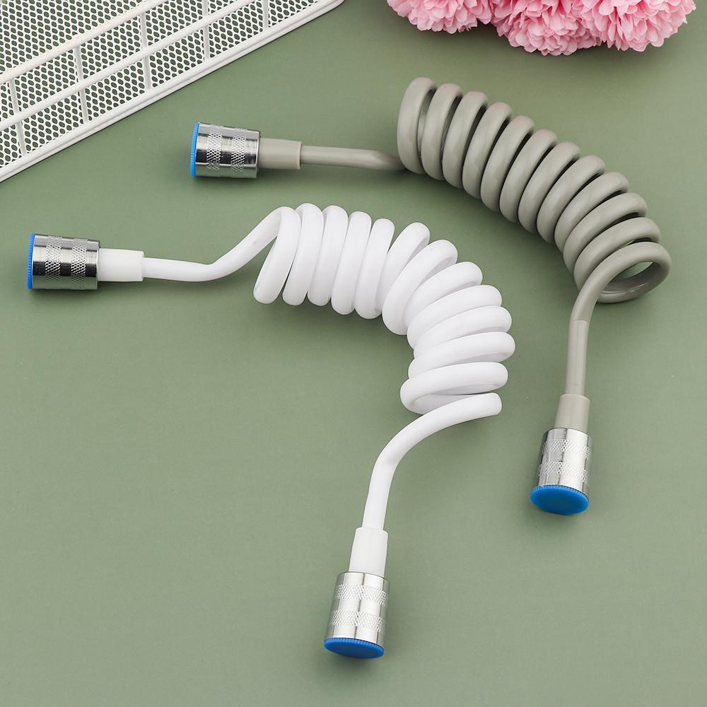 Dây Lò Xo Vòi Hoa Sen 1.5 / 2 / 3M Linh Hoạt Tiện Dụng Cho Nhà Tắm