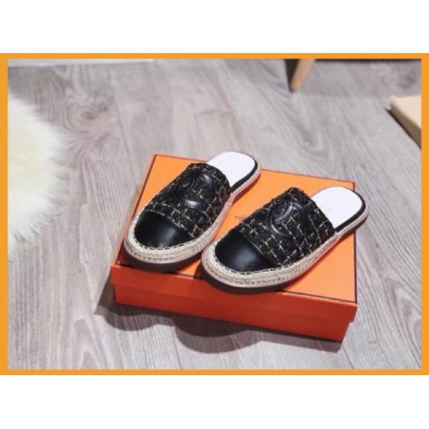 Tuekimloi Giày SỤC cói vải dạ kim tuyến 8992