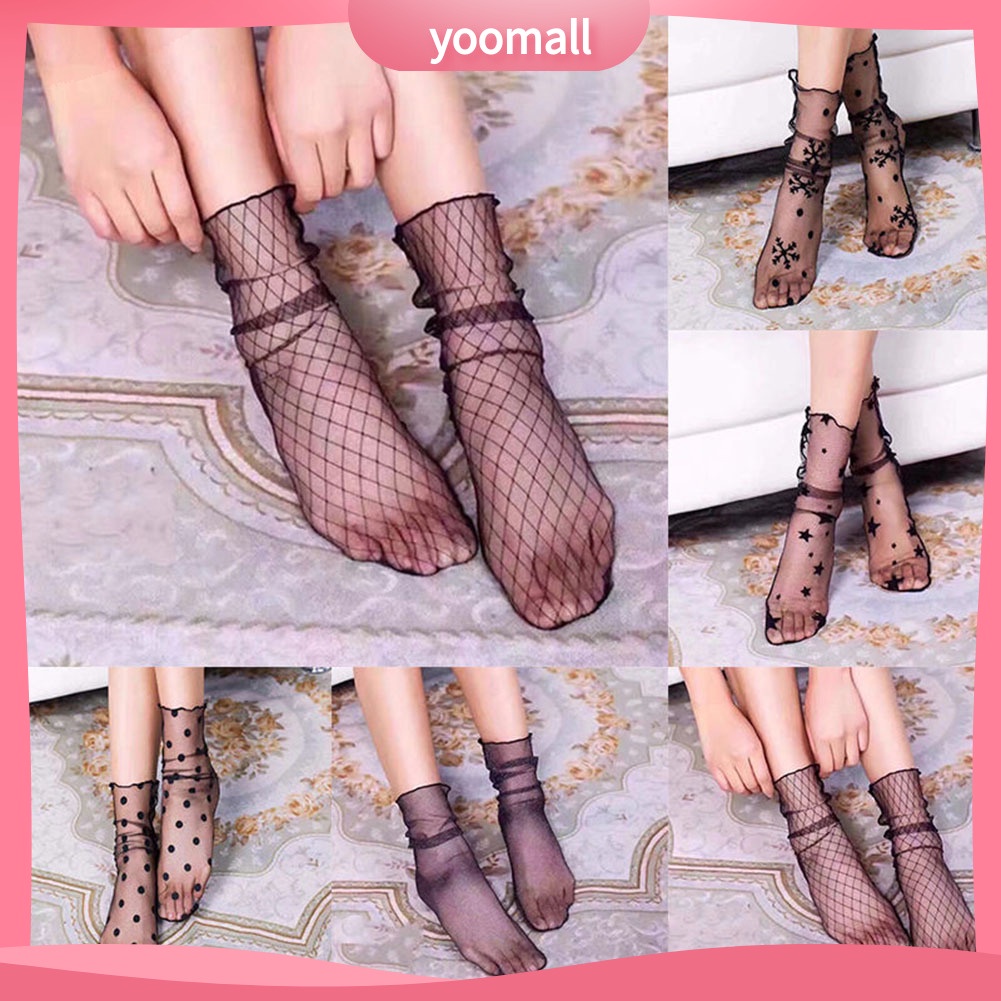 Tất chân ren siêu mỏng đàn hồi quyến rũ cho nữ