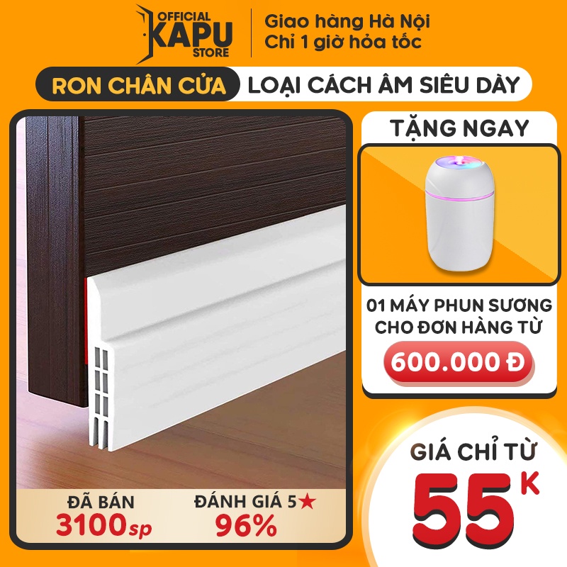 Ron dán chân cửa loại dày 5mm chống khói bui, côn trùng, tiếng ôn - KAPU