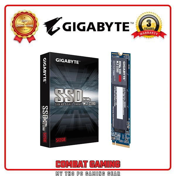 Ổ Cứng SSD Gigabyte 512GB M.2 2280 NVMe PCIe Gen 3x4