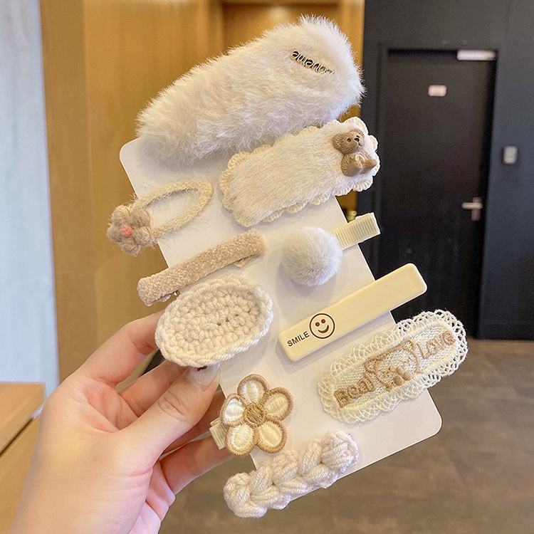 Set kẹp tóc siêu xinh xắn - UniLabel