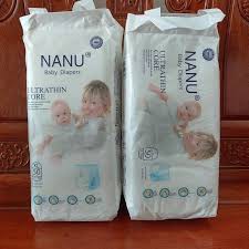 Bỉm tã quần Nanu Size M đến 3XL 100 miếng