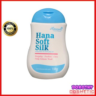 Dung Dịch Vệ Sinh Phụ Nữ Hana Soft Silk Hanayuki 150G