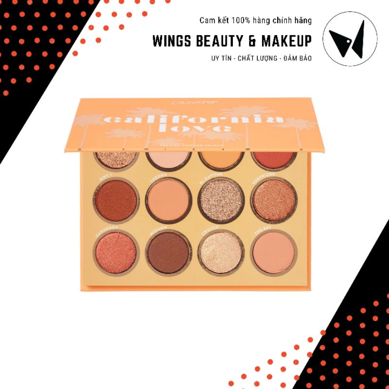 COLOURPOP - Bảng mắt California Love