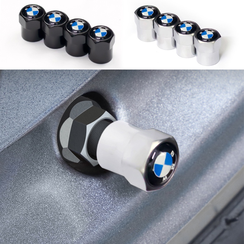 Set 4 Nắp Van Bánh Xe Hơi BMW E61 E90 E82 E70 E71 E87 E88 E89 X5 X6