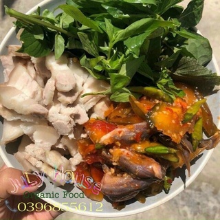 Mắm Cá Chốt Đu Đủ Bà Giáo Khoẻ loại 1-Hũ 500gr