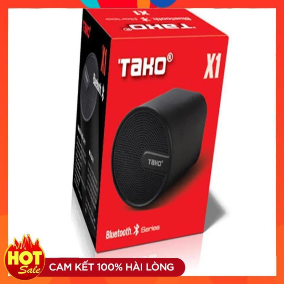 [Chính Hãng] Loa Bluetooth Siêu Nhỏ Gọn chính hãng Tako X1 - Âm thanh chuẩn Hifi- Bảo hành 12 tháng