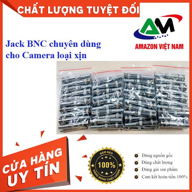 Jack BNC chuyên dùng cho Camera loại xịn