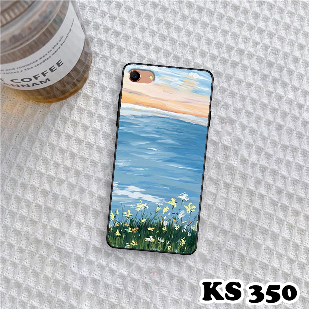 Ốp lưng Oppo A71 - Oppo A83 - Ốp in hình Cánh đồng hoa - Chất liệu TPU siêu bền