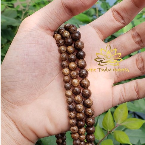 Vòng Tay Trầm Hương Chuỗi Tràng Hạt 108 6 7 8mm Trầm Tốc Việt - An Yên - Thịnh Vượng | BigBuy360 - bigbuy360.vn