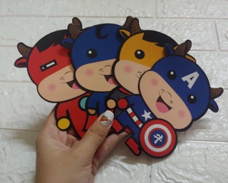 [Combo 5 cái] Bao lì xì chibi Tết 2021