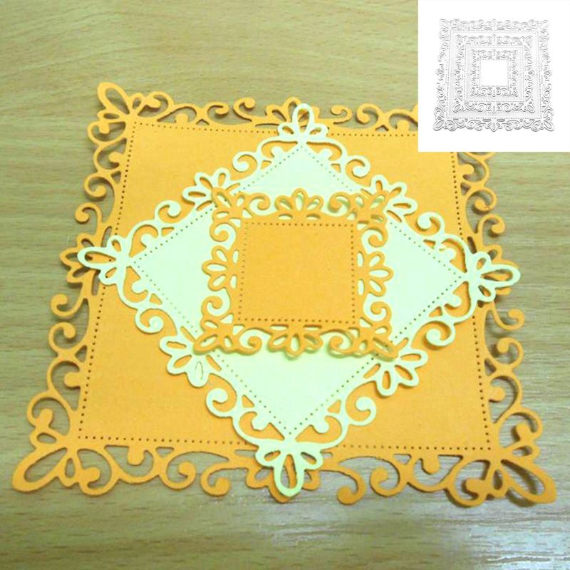 Khuôn Cắt Giấy Kim Loại Khung Hình Độc Đáo