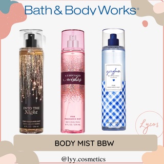  XỊT THƠM BODY MIST BATH AND BODY WORKS INTO THE NIGHT 