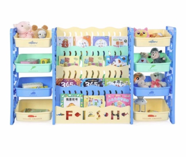 Kệ sách giá sách và kệ đồ chơi cho bé