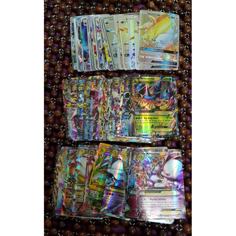 Set 100 thẻ bài pokemon cao cấp Gx cực hiếm, cực mạnh