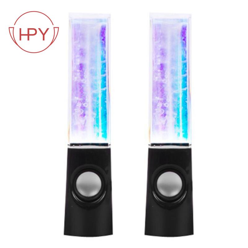 Set 2 Loa Nghe Nhạc Và Đài Phun Nước Có Đèn LED Dành Cho PC Laptop Điện Thoại Di Động