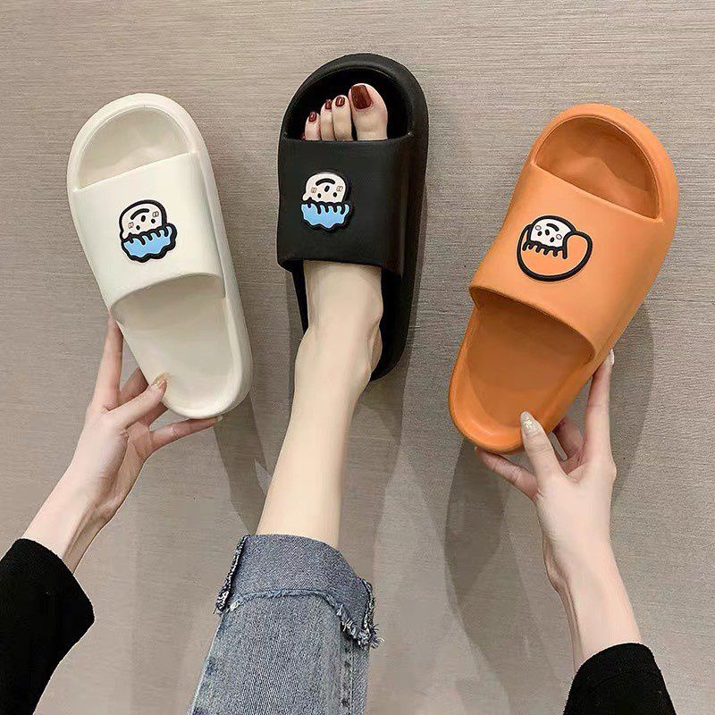 Dép quai ngang nam nữ couple đúc nguyên khối chất siêu nhẹ