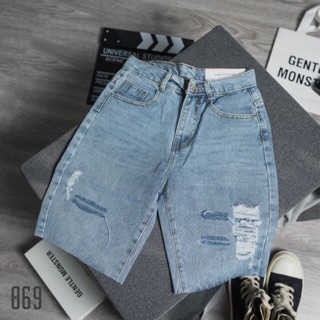 ☀️quần jeans ngố rách
