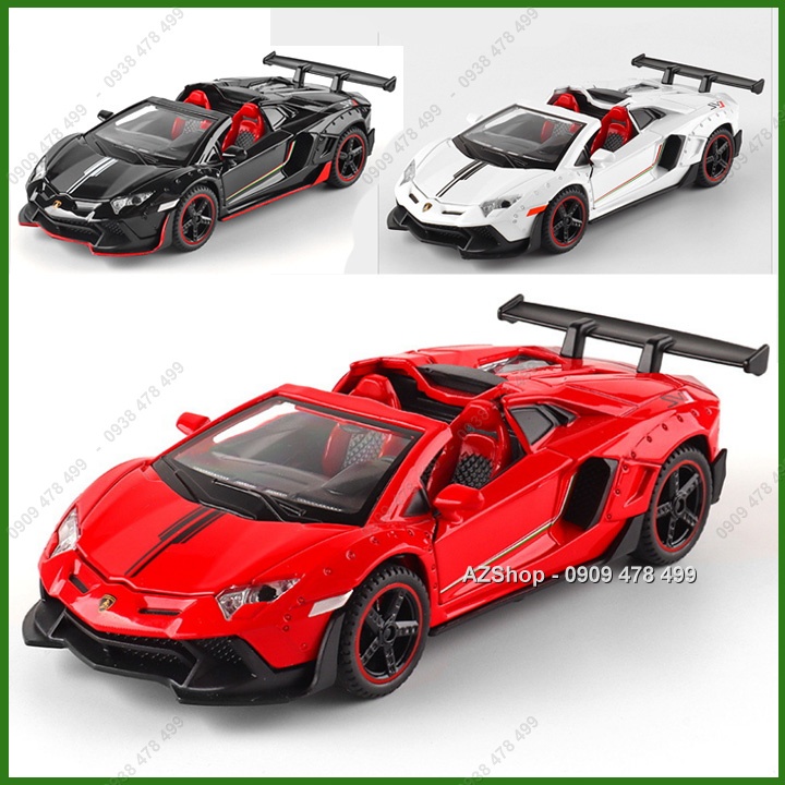 Mô Hình Kim Loại Lambo Aventador Svj - Tỉ Lệ 1:32 - 9749.9