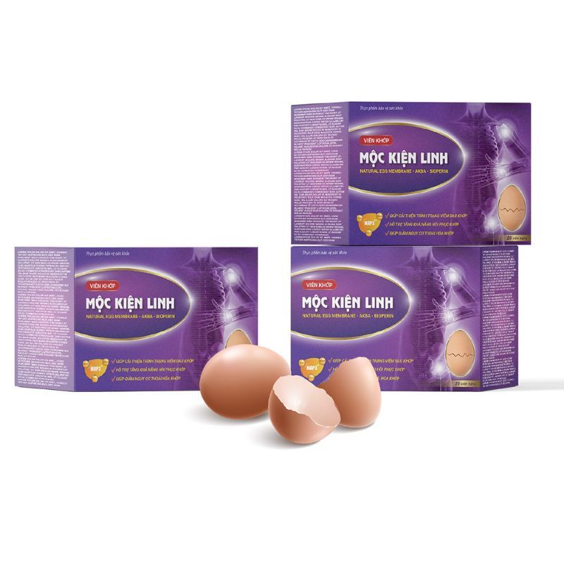 Viên khớp Mộc kiện linh -  Hỗ trợ giảm đau mỏi khớp, sưng khớp, bổ sung dưỡng chất cho khớp hộp 20 viên