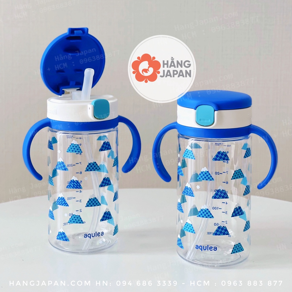 Chính hãng Cốc ống hút RICHELL cho bé từ 7 tháng trở lên 200ml; 300ml